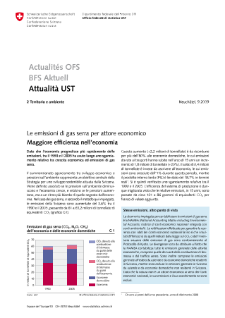 Le emissioni di gas serra per attore economico