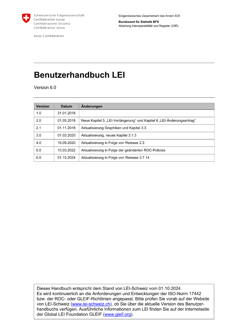 Benutzerhandbuch LEI