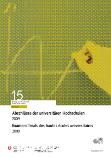 Abschlüsse der universitären Hochschulen 2009