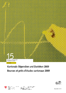 Bourses et prêts d'études cantonaux 2009