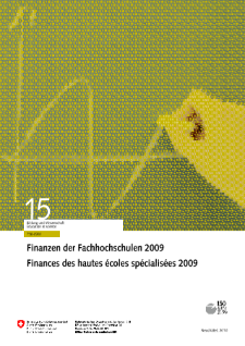 Finances des hautes écoles spécialisées 2009