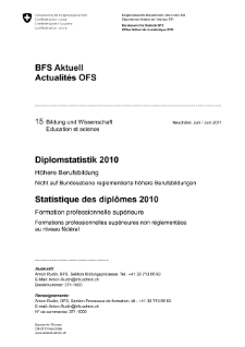 Diplomstatistik 2010