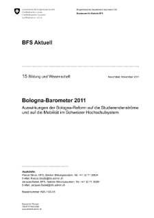 Bologna-Barometer 2011