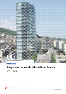Programma pluriennale della statistica federale 2011-2015