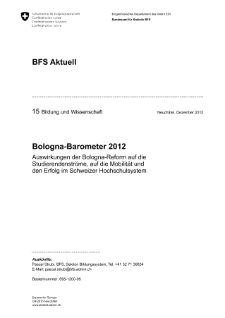 Bologna-Barometer 2012