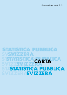 Carta. Statistica pubblica svizzera