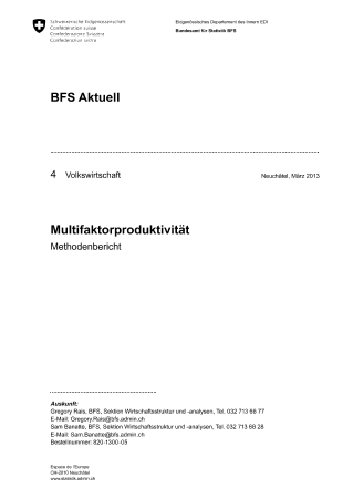 Multifaktorproduktivität