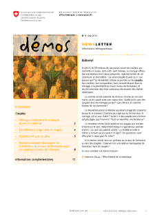 Newsletter Démos. Couples