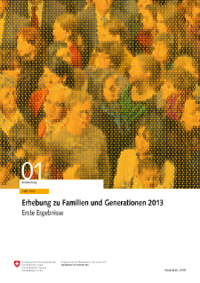 Erhebung zu Familien und Generationen 2013