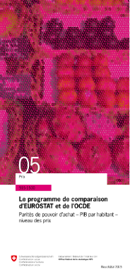 Le programme de comparaison d'EUROSTAT et de l'OCDE