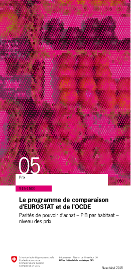 Le programme de comparaison d'EUROSTAT et de l'OCDE