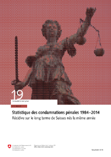 Statistique des condamnations pénales 1984-2014