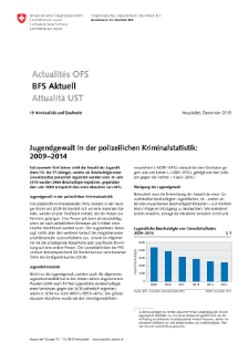 Jugendgewalt in der polizeilichen Kriminalstatistik: 2009-2014