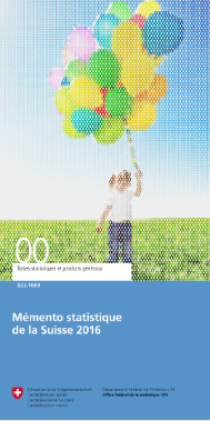 Mémento statistique de la Suisse 2016
