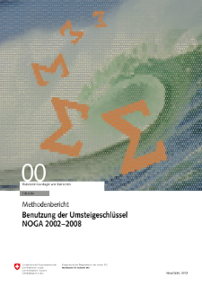 Benutzung der Umsteigeschlüssel NOGA 2002-2008