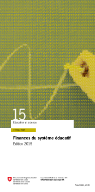 Finances du système éducatif - Edition 2015