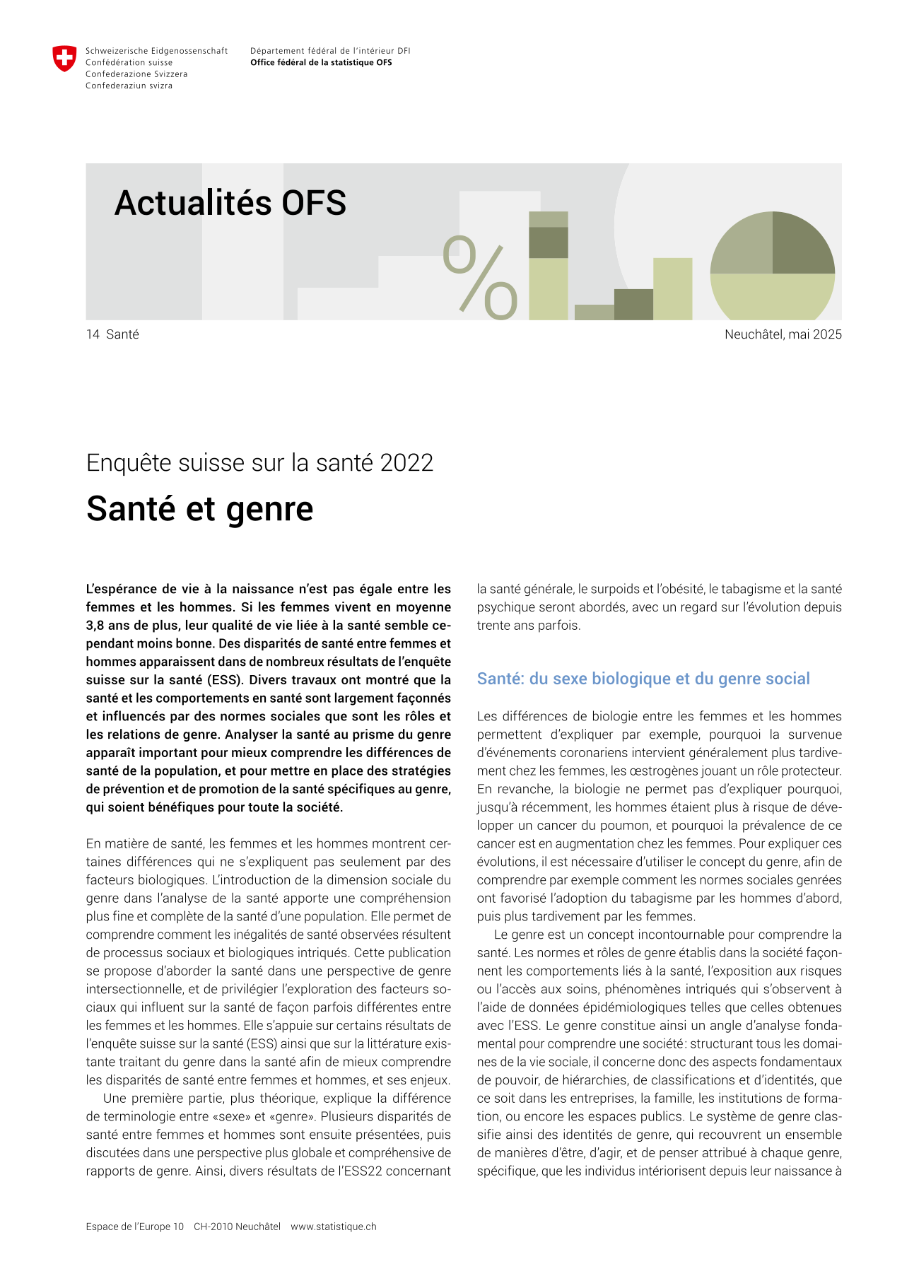 Santé et genre