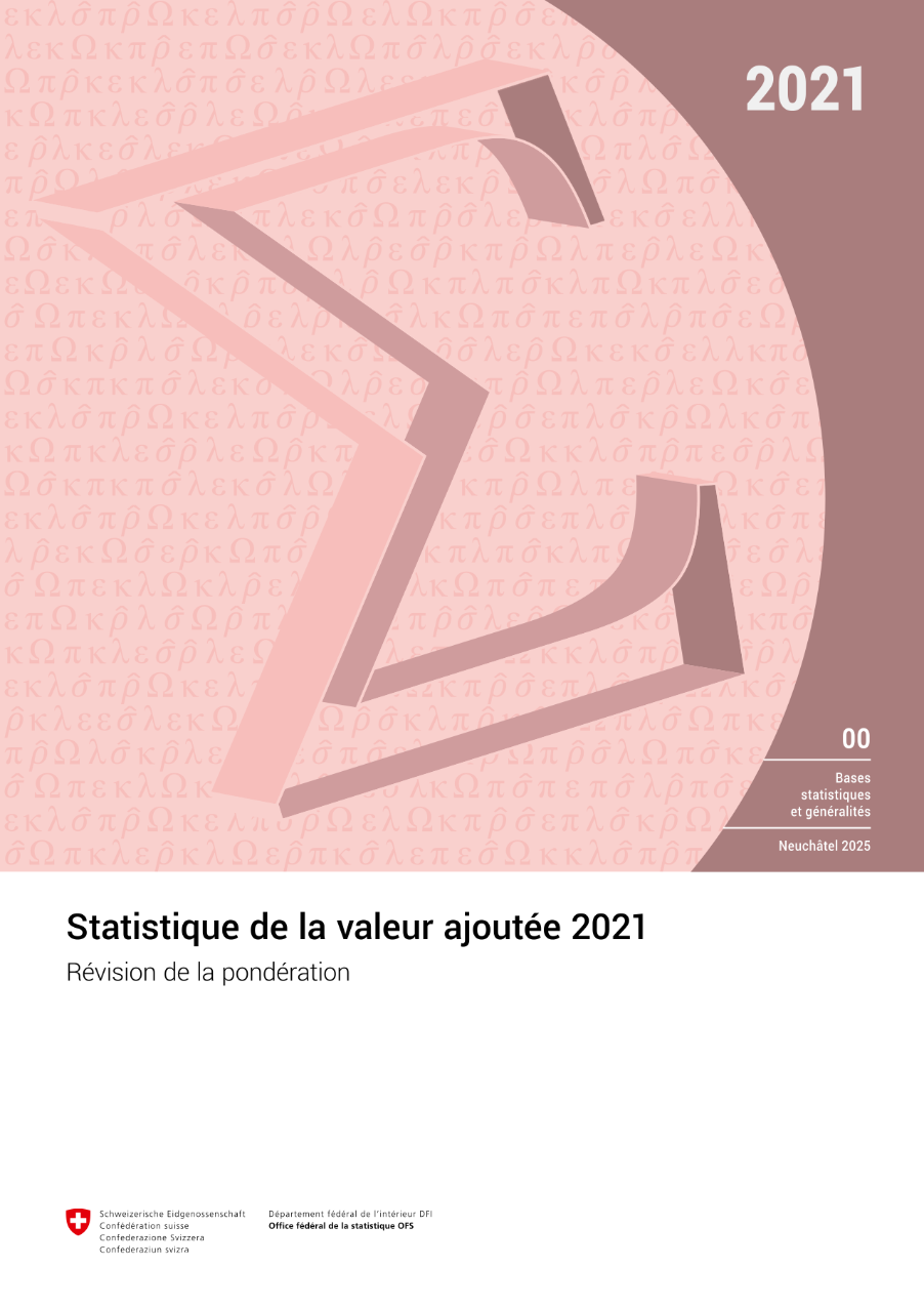 Statistique de la valeur ajoutée 2021