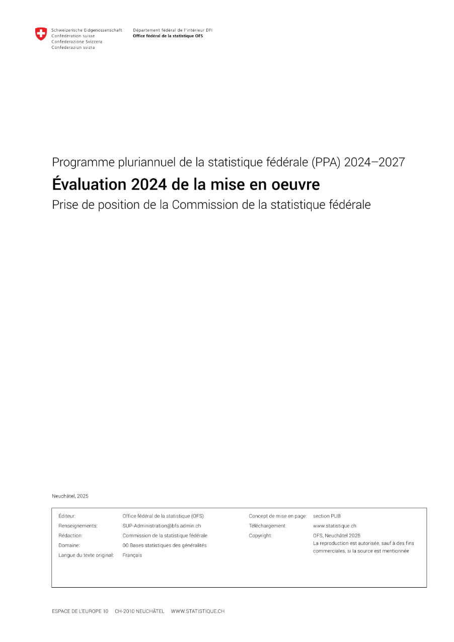 Évaluation 2024 de la mise en oeuvre