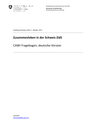 Fragebogen 2016