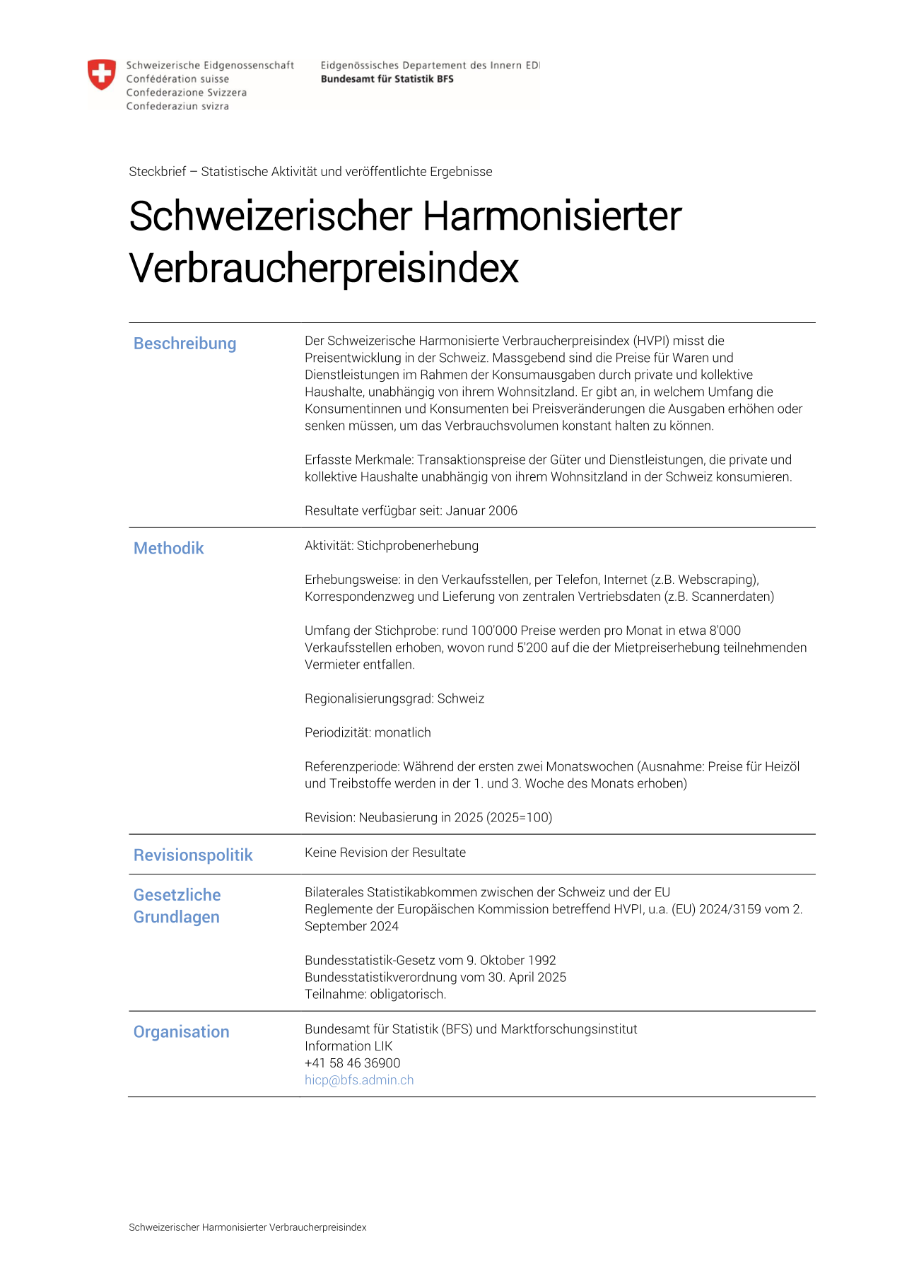 Harmonisierter Verbraucherpreisindex