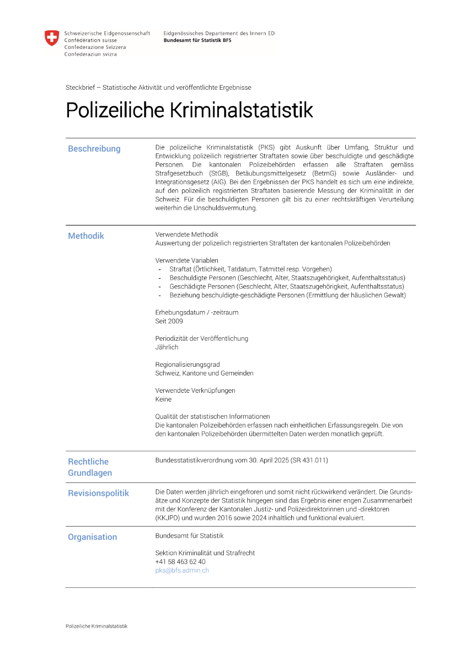 Polizeiliche Kriminalstatistik