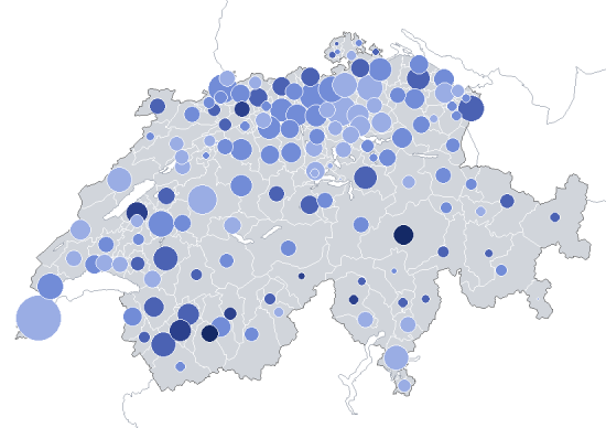 Neu erstellte Gebäude mit Wohnungen