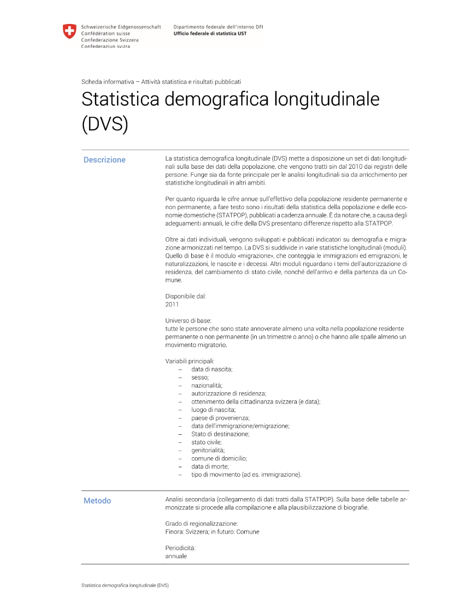 Statistica demografica longitudinale