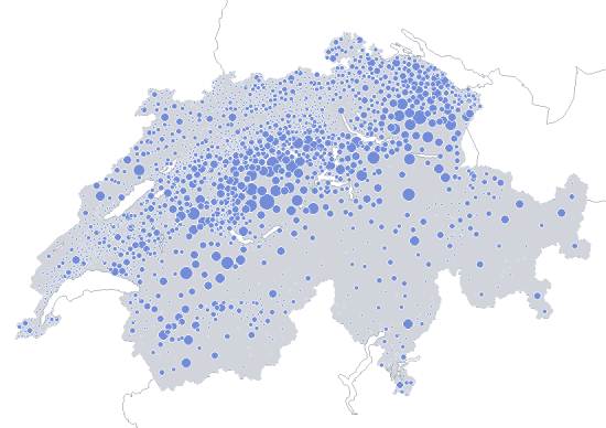 Arbeitsstätten im 1. Wirtschaftssektor