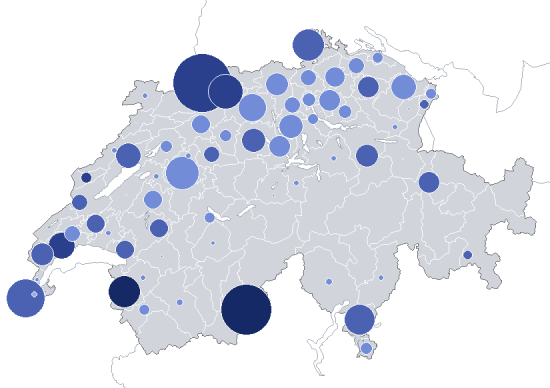 Beschäftigte (in Vollzeitäquivalenten) in der Chemie- und Pharmabranche