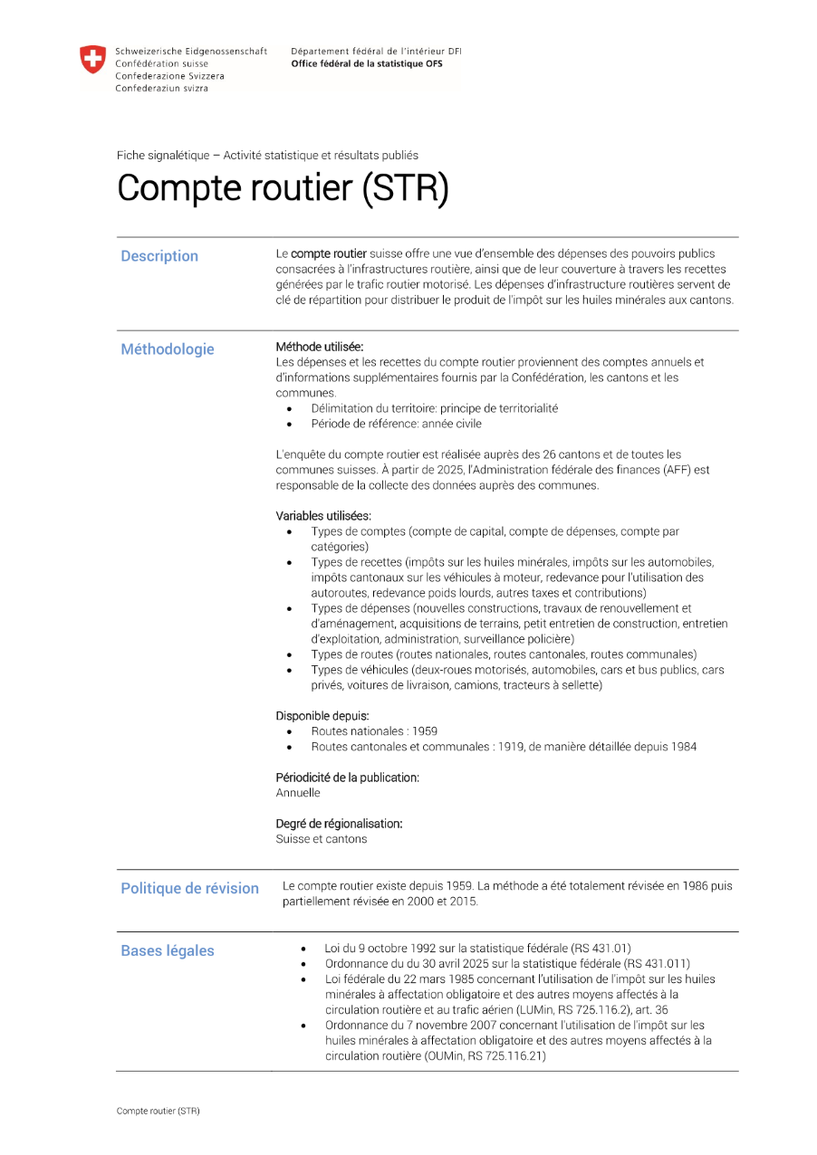 Compte routier