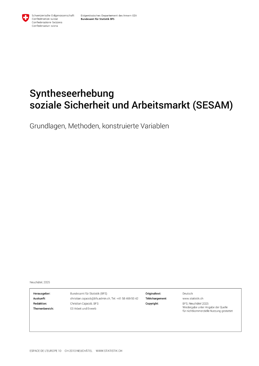 Grundlagen, Methoden, konstruierte Variablen