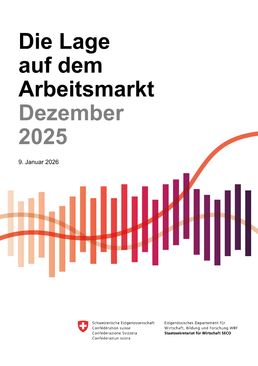 Schweizer Arbeitsmarkt 2025: Leichter Anstieg der Arbeitslosigkeit im Jahresverlauf