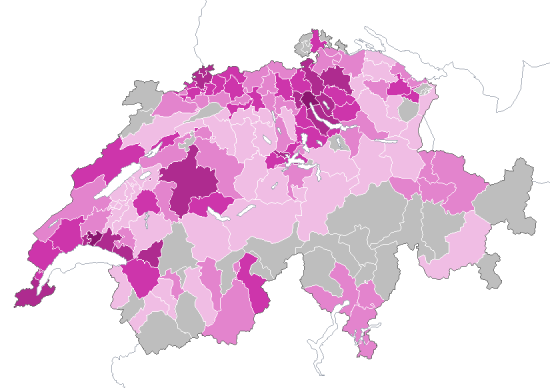 Modal Split der Pendler/-innen - Öffentlicher Verkehr