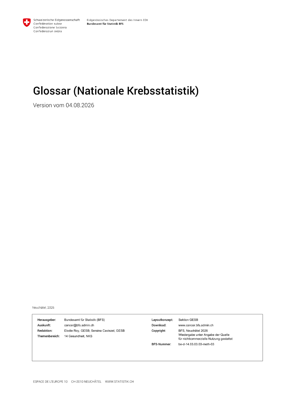 Glossar (Nationale Krebsstatistik)