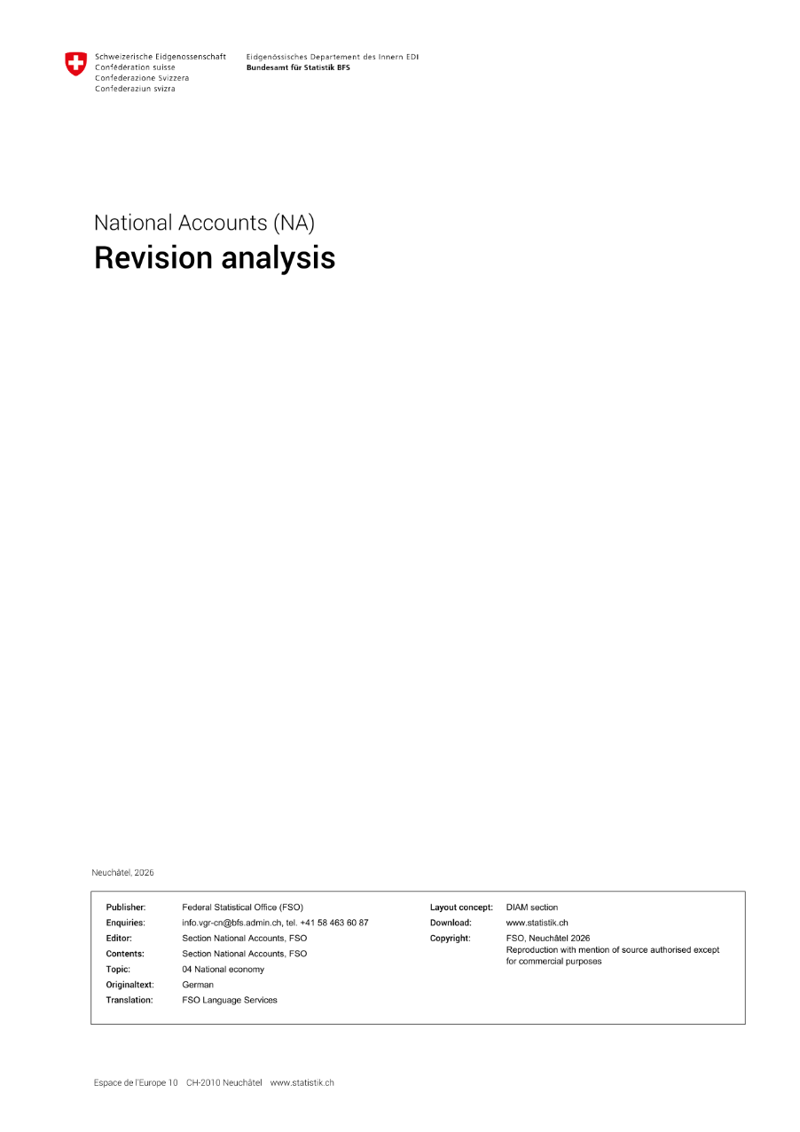 Revision analysis
