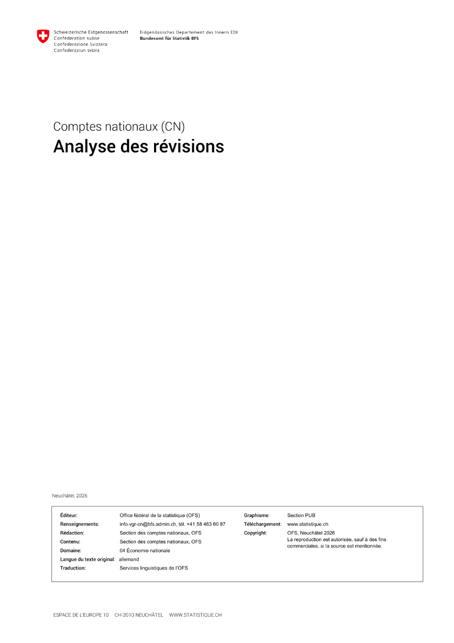 Analyse des révisions