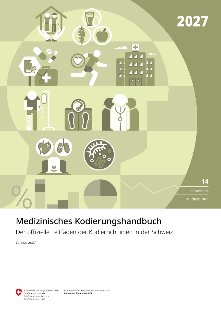 Medizinisches Kodierungshandbuch. Der offizielle Leitfaden der Kodierrichtlinien in der Schweiz