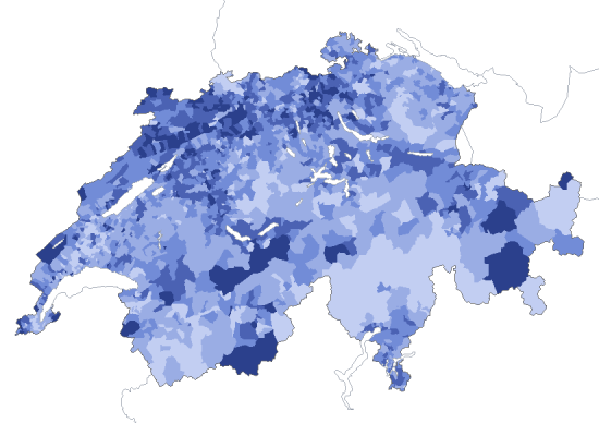 Anteil der Gebäude mit Heizöl als Energiequelle der Heizung
