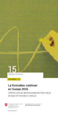 La formation continue en Suisse 2016
