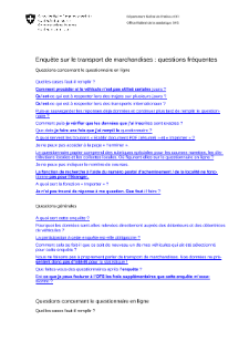 Demandes fréquentes ETM