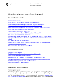 Domande frequenti RTM