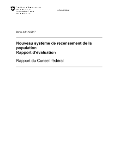 Rapport d'évaluation du Conseil fédéral