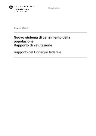 Rapporto di valutazione del Consiglio federale