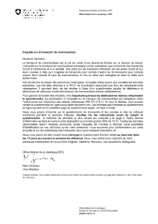 Lettre d'accompagnement ETM