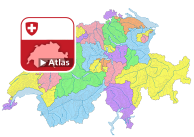 Les 2222 communes de la Suisse au 1.1.2018