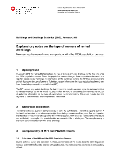 Explanatory notes on the type of owners of rented dwellings