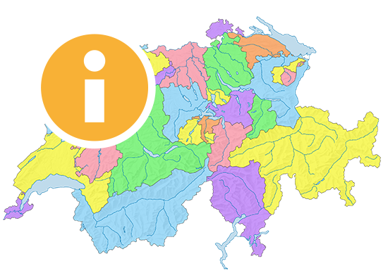 Die 26 Kantone der Schweiz (Kantone/Bezirke/Politische Gemeinden