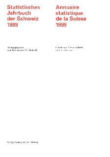 Annuaire statistique de la Suisse 1999