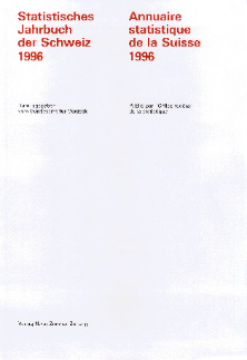 Annuaire statistique de la Suisse 1996